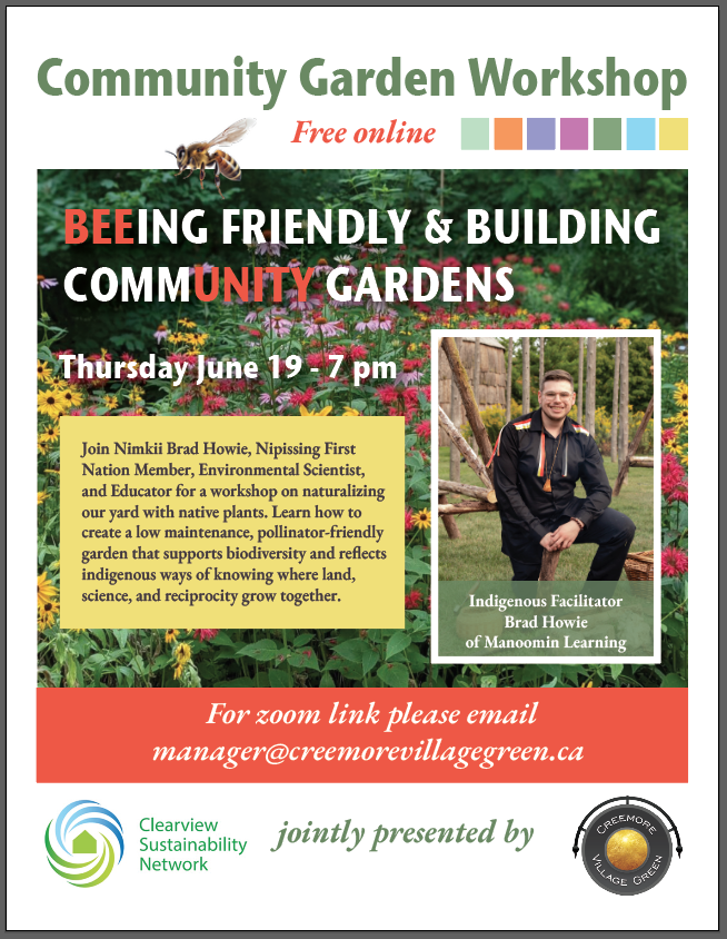 Beeing Friendly and Building Community Gardens